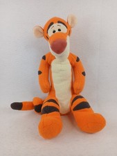 Disney Store Tigger From Winnie the Pooh Sitting Plush 14 Inch Stuffed Animal