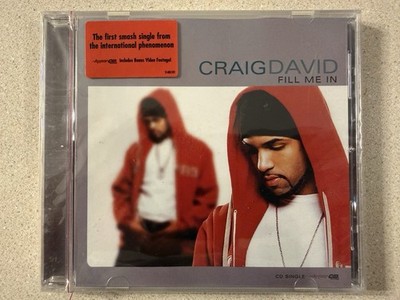 Fill Me In [CD Single] by Craig David (CD, May-2001, Atlantic Brand New Sealed!