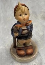 Goebel Hummel “Little Hiker” Boy Hans im Glück 76 2/0 60 MINT Signed