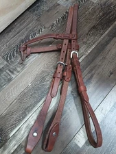 Heavy Harness Futurity Knot Headstall - New Condition With Minor Blemishes