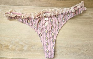 Tanga Imprimé Floral Chantal Thomass - Taille FR38 - Neuf Avec étiquettes