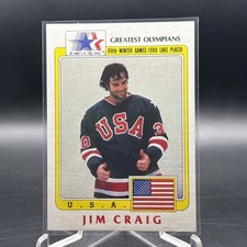 Jim Craig Team USA Hockey Goalie Olympic Gold Medalist 1983 Greatest Olympians