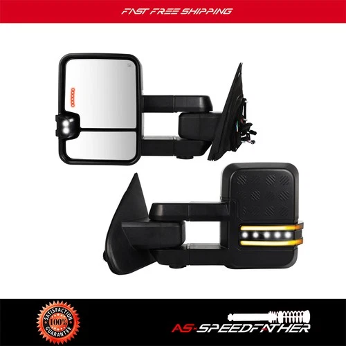 Power Heated Mirror Signal Temp Sensor For 2014-2018 Chevry Silverado GMC Sierra