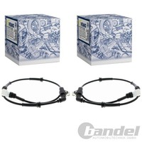 2X Vemo ABS-SENSOR Raddrehzal Vorne Passend FüR Ford Escort
