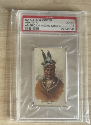 1888 N2 Allen & Ginter #3 Arkikita — PSA 2