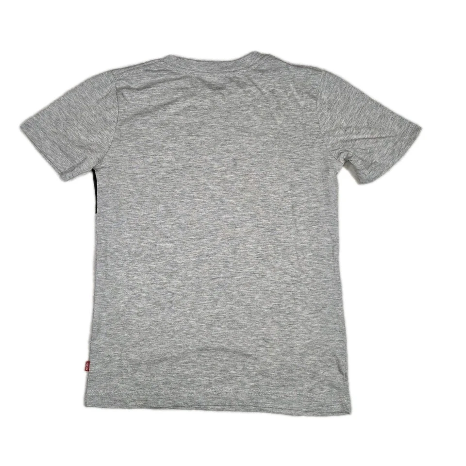 Camiseta de manga corta Levis gris negra para niños talla mediana 10/12 Foto 2 de 4