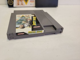 Metal Gear Nintendo NES (with box, Styrofoam, no manual)