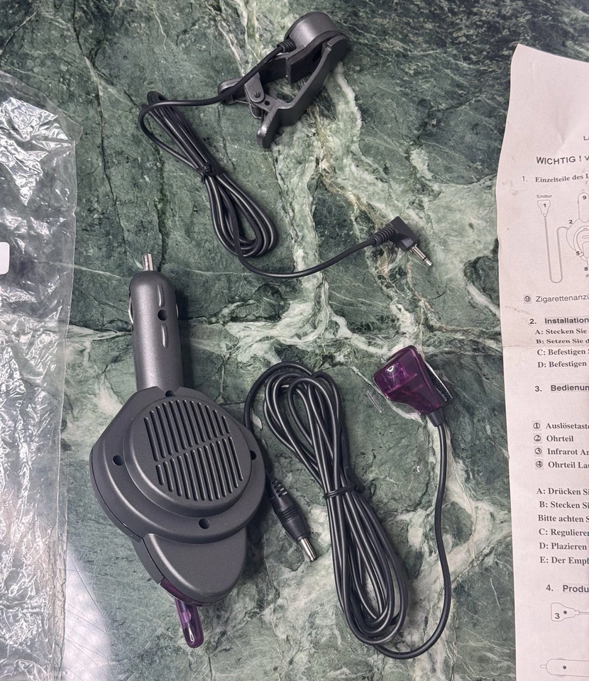 DigiCom I-Talkie Freisprechanlage Y2K mit OVP & Anleitung - Bild 2 von 4