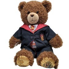 Build a Bear Harry Potter Gryffindor Brown Bear Plush Outfit Robe Shirt Tie BAB