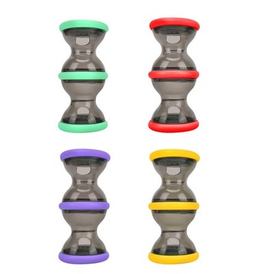 Interactive Dog Toy Slow Feeder Roller Chew Puzzle Dumbbell Design For Pet