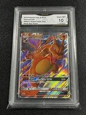 Charizard GX SM211 Stella Nera Promo Graded GMA 10 Carte Pokemon Destino Nascosto