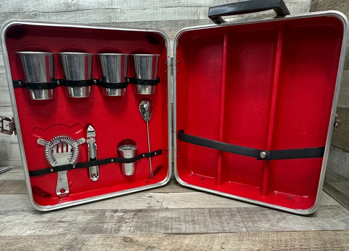 Vintage Travel Bar Set for sale | eBay