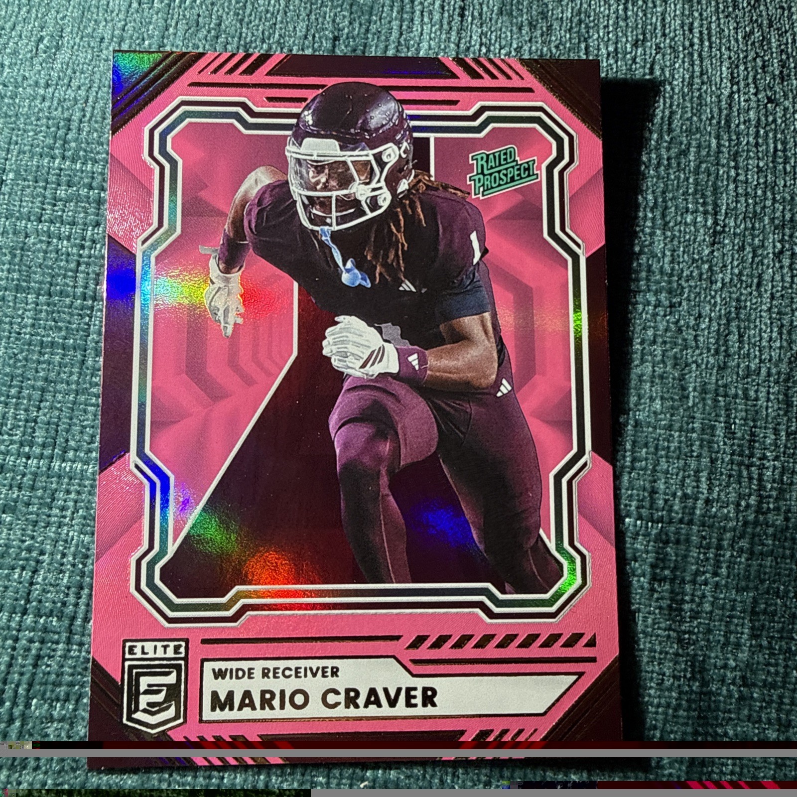 2026 Panini Donruss #41 - Mario Craver - ELITE PINK RATED PROSPECT - Texas A&M