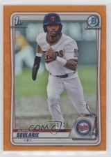 2020 Bowman Draft Chrome Orange Refractor 21/25 Alerick Soularie #BD-94 0s55