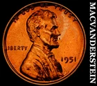 1951 Lincoln Wheat Cent- Choice Gem Proof Luster No Reserve #i8187