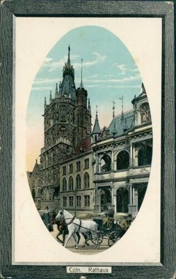 Ansichtskarte Köln Cöln Rathaus 1911 (Nr.875)