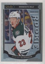 2015 O-Pee-Chee Platinum Marquee Rookies White Ice /199 Gustav Olofsson #M44 he4