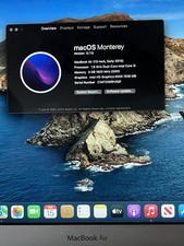 Apple MacBook Air 13" A1466 1.6GHz Intel Core i5 8GB RAM 128GB SSD Early 2015