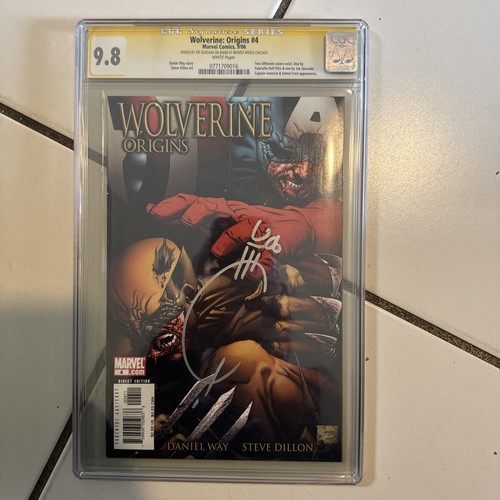 Wolverine Origins #4 CGC 9.8 Marvel 2006 Quesada Cover Comic Book. Autographed - Picture 1 of 3