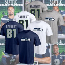 NEW! Eric #81 Saubert Name & Number Players Gift Fan FASTSHIP All Size S-5XL