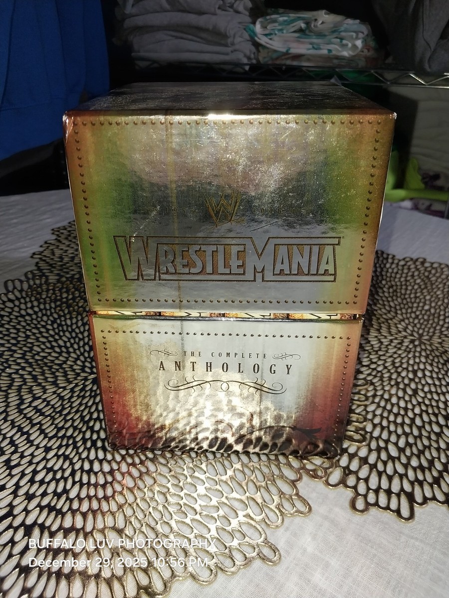 スポーツ・フィットネス WWE Wrestlemania the complete anthology Amazon.com: WWE: WrestleMania - The Complete Anthology, 1985-2006