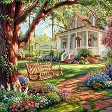 Diamond Art Kits for Adults, Landscape 5D Full Drill Diamond Painting Kits fo...