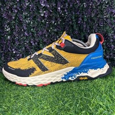 New Balance Fresh Foam Hierro V5 Mens Size 11.5D All Terrain Yellow Running Shoe