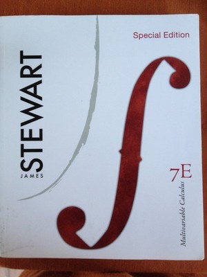 Multivariable Calculus 7E Special Edition (Chapters 10-17)