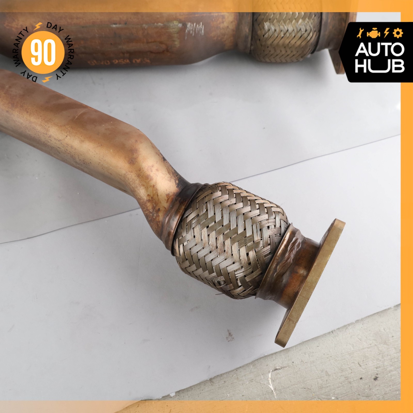 Bentley Continental GT 6.0L Exhaust Downpipe Left & Right Side Set OEM