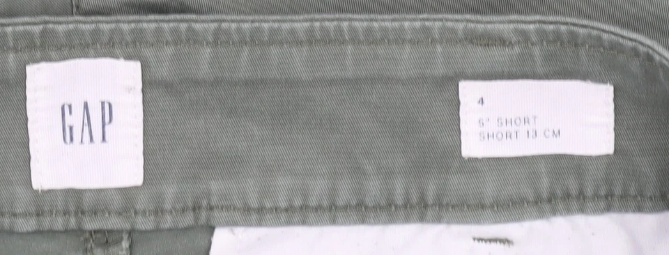 GAP Women's Green Chino Shorts Size 4 - Image 4 of 4