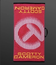 NEW Scotty Cameron Optical Art Circle T Masters Release Golf Towel 2026