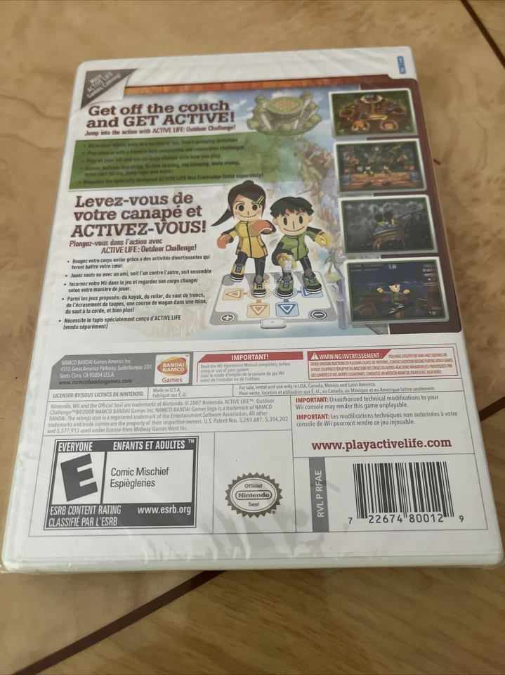Wii - Active Life Outdoor Challenge Nintendo Wii New Factory Sealed & Clean - Image 3 of 3