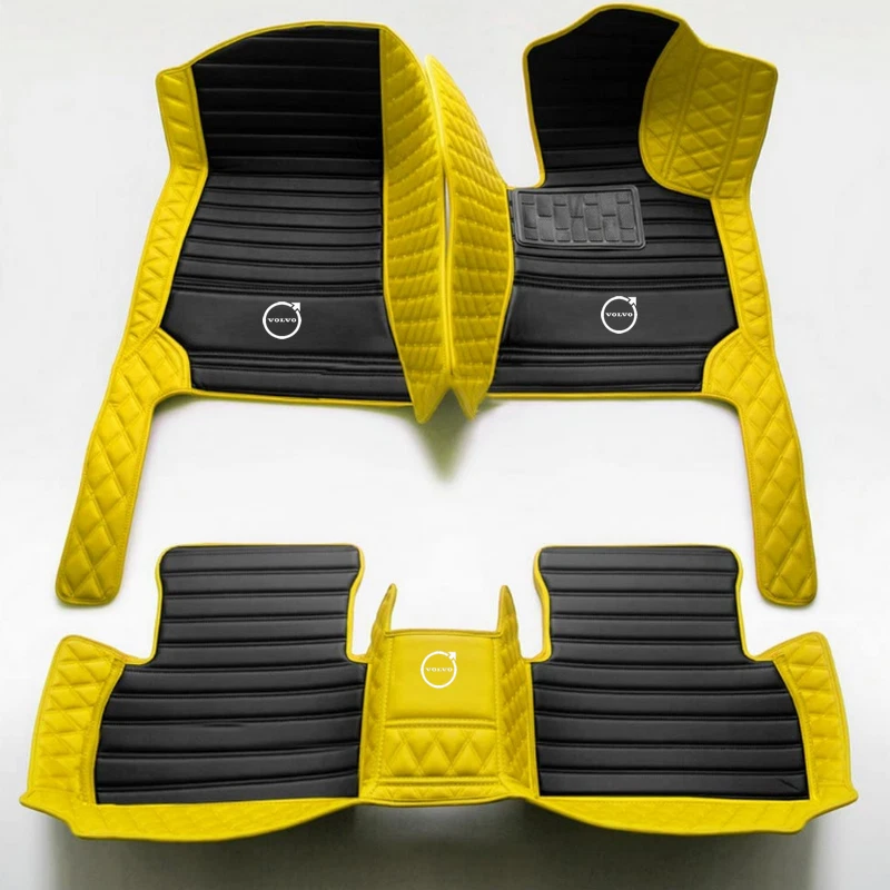 For Volvo Car Floor Mats All Models RHD Auto Liner Waterproof Custom Carpets Rug Foto 4 de 4