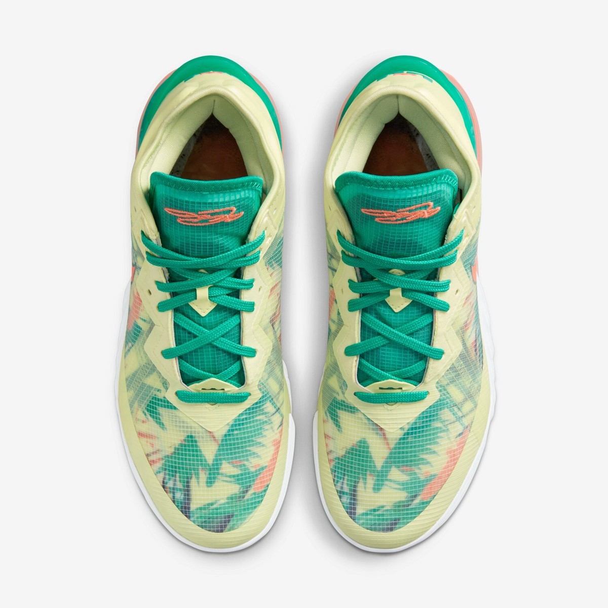 Nike Lebron 18 Low Lebronald Palmer -8- CV7562-300 XVIII White