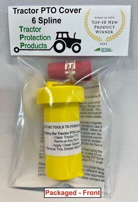 PTO Cover 6 Spline - for tractors with a 6 spline PTO shaft