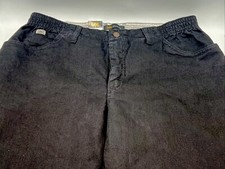 Lee Black Jeans Women's Size 26 Long Relaxed Fit Tapered Legs Mid Rise New