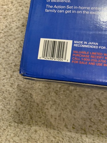 Nintendo Entertainment System Action Set 1988 NES completo di scatola CIB raro - Foto 24 di 24