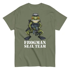 Navy Seals DEVGRU US Seal Team Frog Skeleton T-Shirt
