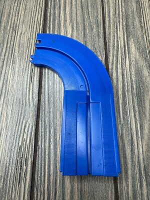 Vintage 1994 Tomy Big Big Loader Replacement Blue Curved Track Piece
