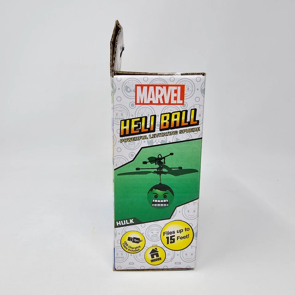 Marvel Heli Ball Hulk Powerful Levitating Sphere Helicopter Flies Up to 15' Feet - Image 4 of 4
