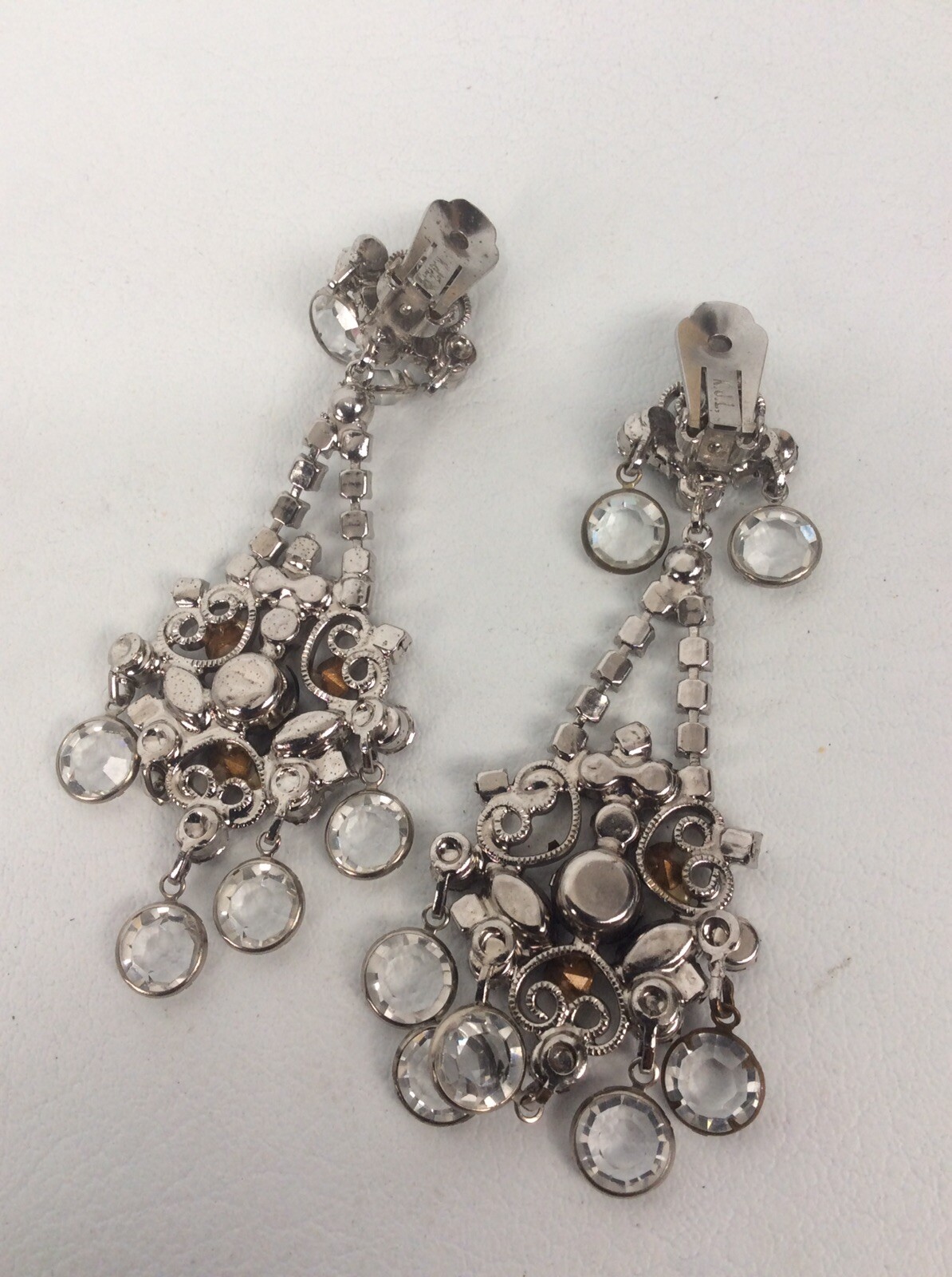 As Is Vtg Statement KJL Kenneth Jay Lane Clear Bl… - image 2
