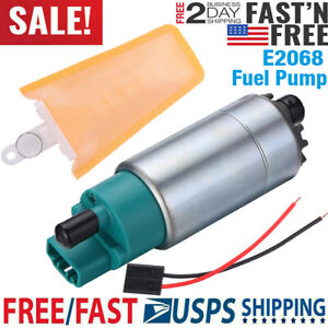 New replacement  Fuel Pump & Install Kit 02 w/ Lifetime Warranty E2068 300LPH 