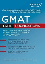 Kaplan GMAT Math Foundations by Kaplan