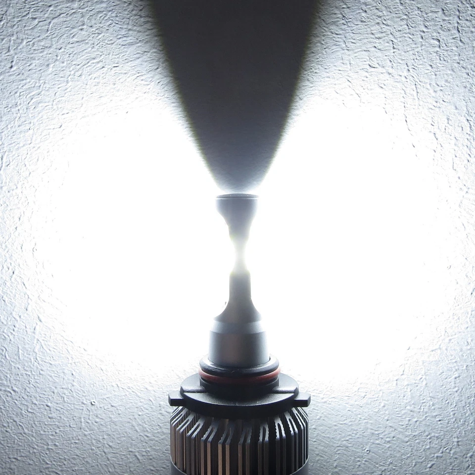 Alla Lighting 8000LM COB-LED 9005 HB3 Headlight High Beam Bulb Lamps Xenon White - Image 3 of 4