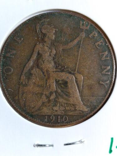 1910 Great Britain One Penny