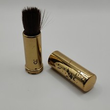 Vintage Twist-up Retractable Lens Brush in Lipstick-Style Case