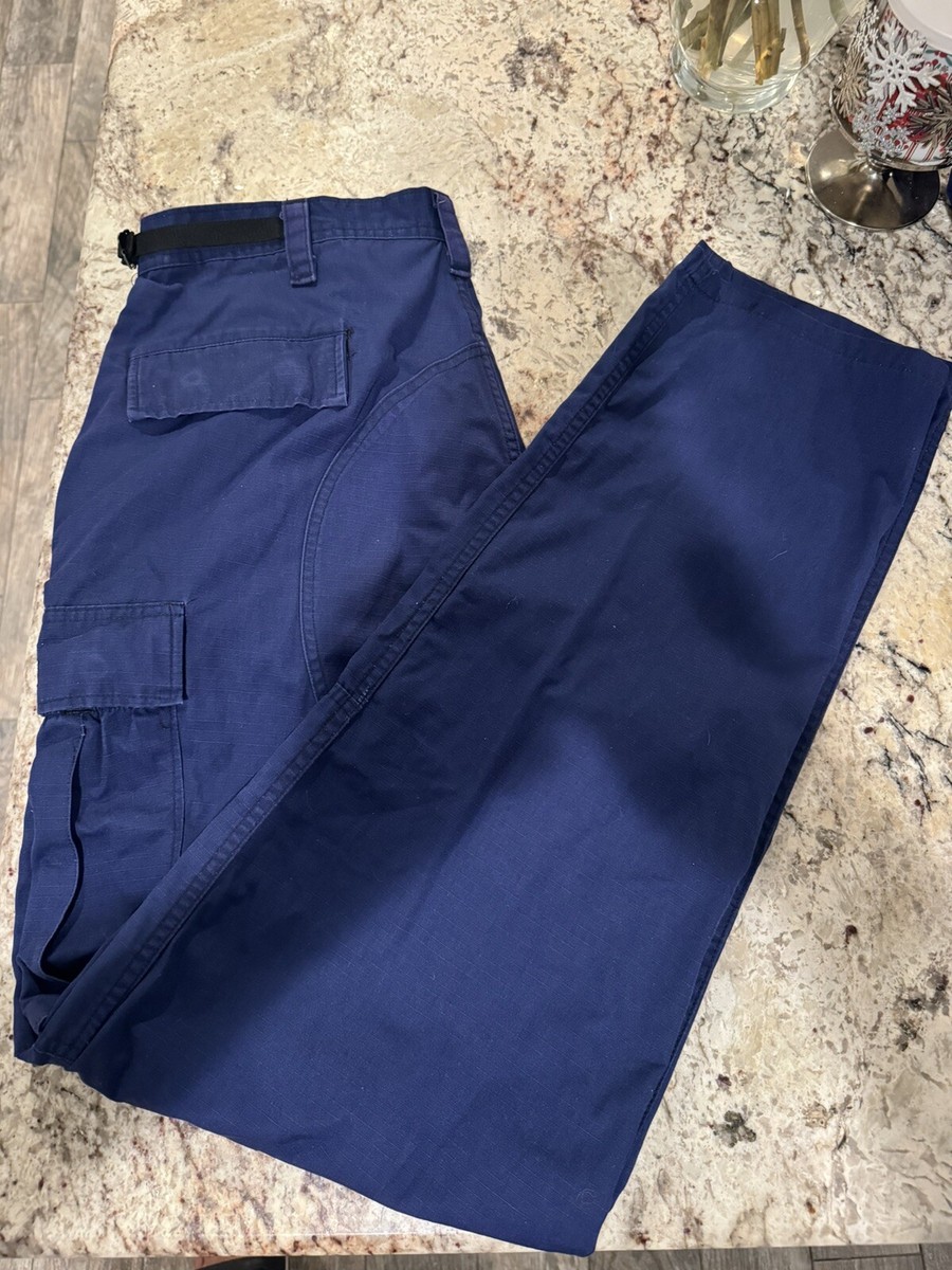 Coast Guard ODU Trousers Large Extra Long Navy Blue BDU Coast Guard ODU Trousers Large Extra Long Navy Blue BDU