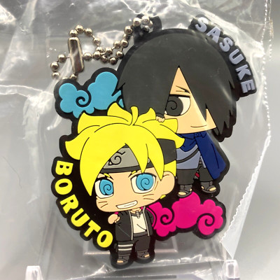 Boruto Sasuke Naruto Rubber Mascot Keychain Anime Japan zz694