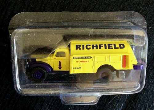 CLASSIC METAL WORKS 1/87 HO 41/46 CHEVY YELLOW RICHFIELD OIL TANK TRUCK # 30321 | Zustand: New