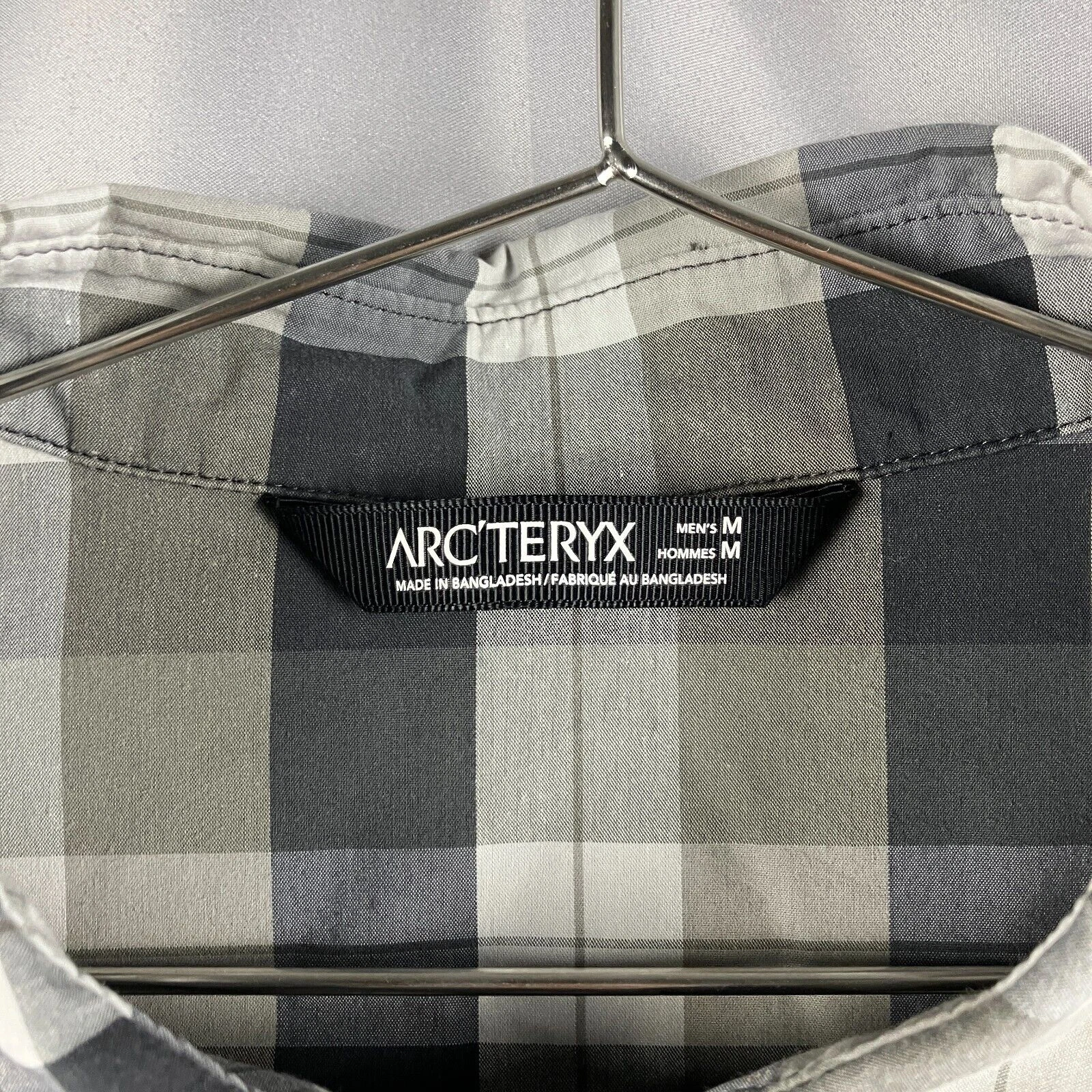 arcteryx check plaid classic outdoors gorpcore normcore shirt